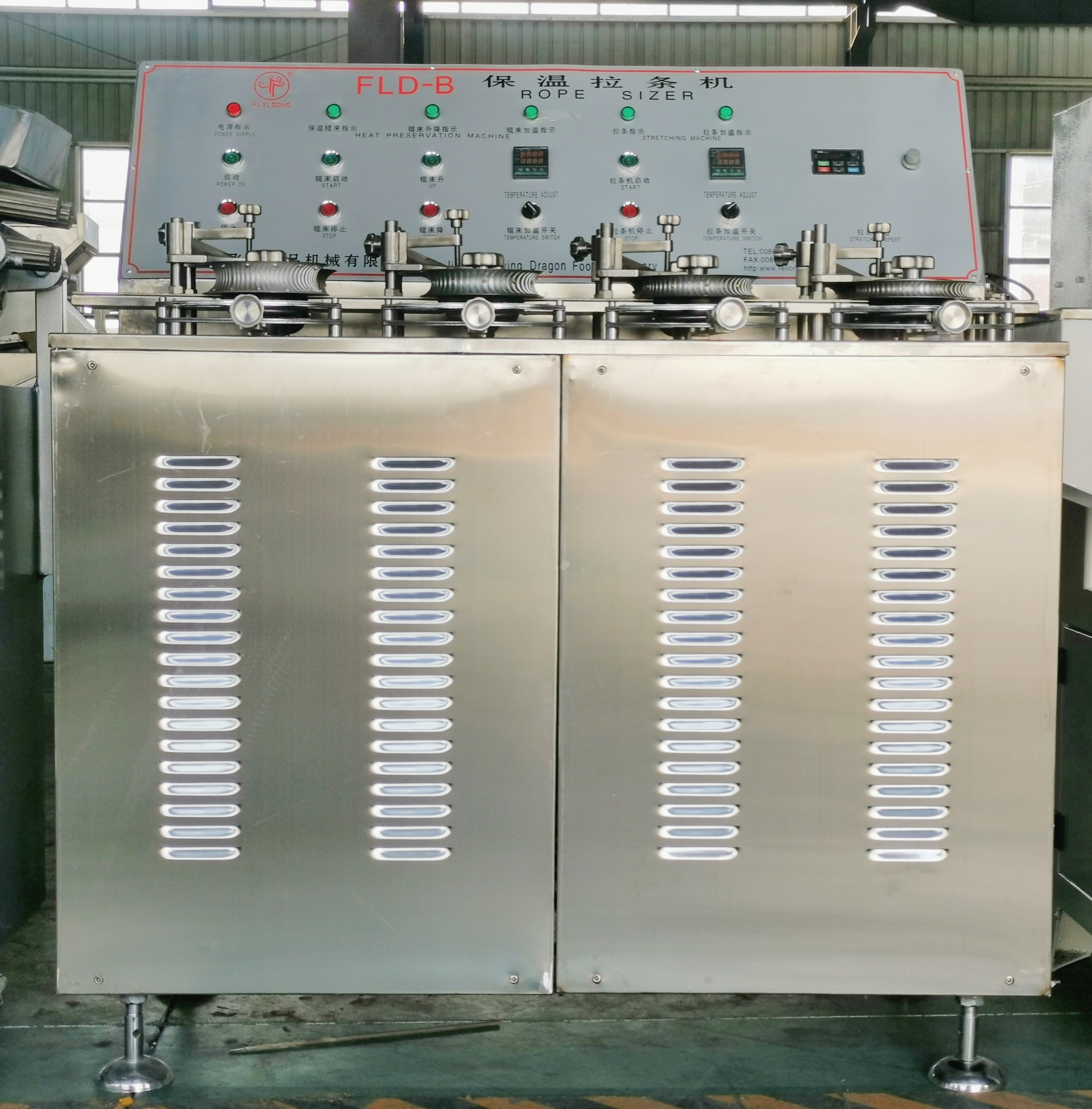 FLD-FOUR ROLLERS ROPE SIZER